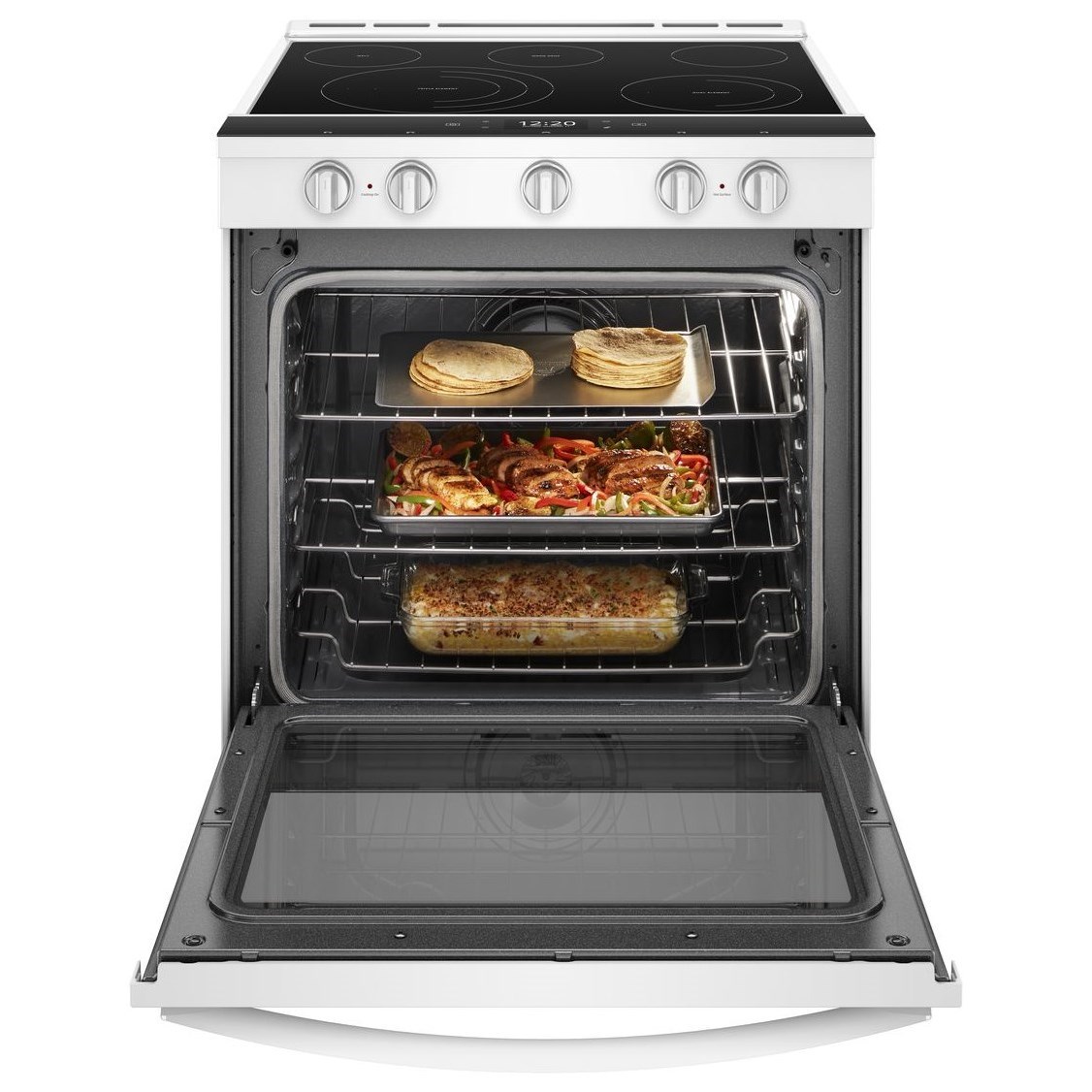 Whirlpool 6.4 Cu. Ft. Smart Slidein Electric Range with Frozen Bake